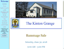 Tablet Screenshot of kintongrange.org